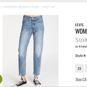 Levi Wedgie- shut up wash